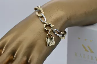 14k 585 aukso apyranka su pakaba cfb025yw&cpn057y