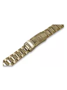 14K Bracelet montre pour hommes d'or pour le style Rolex mbw017y