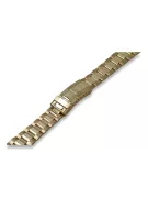 14K Gold Men's Watch Bracelet for Rolex style mbw017y