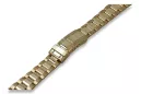 14K Bracelet montre pour hommes d'or pour le style Rolex mbw017y