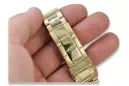 14K Pulsera de reloj de hombres de oro para el estilo Rolex mbw017y