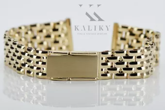 Жовта троянда золотий браслет ★ годинника russiangold.com ★ Золото 585 333 Низька ціна