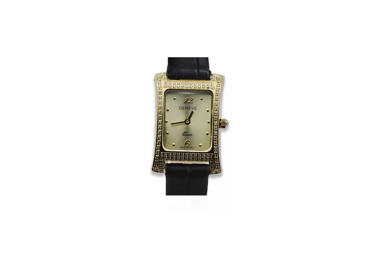 Gold ladies watch ★ zlotychlopak.pl ★ Gold purity 585 333 Low price!