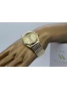 Золотий чоловічий годинник Geneve ★ zlotychlopak.pl ★ Золота чистота 585 333 Низька ціна!