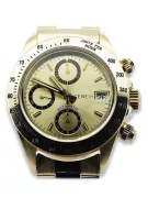 Złoty zegarek męski 14k 585 Geneve mw041y