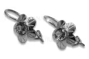 Русская советская розовая роза 14k 585 золото серьги vec028 александрит рубин изумруд сапфир ...