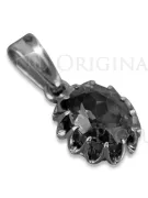 Russische sowjetische Rose 14k 585 Gold Alexandrit Rubin Smaragd Saphir Zirkon ... Anhänger vpc013