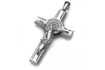 Golden Catholic Cross ★ russiangold.com ★ Gold 585 333 Low price