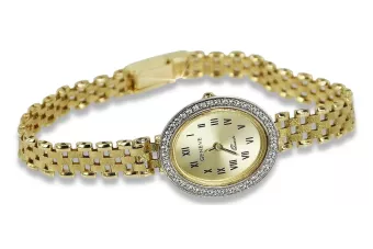 Gold ladies watch ★ zlotychlopak.pl ★ Gold purity 585 333 Low price!