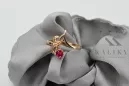Sovietic rus a crescut 14k 585 aur Alexandrite Ruby Emerald Safir Zircon inel vrc303