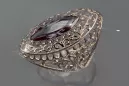 Russian Soviet rose 14k 585 gold Alexandrite Ruby Emerald Sapphire Zircon ring  vrc090