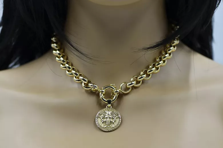 Pendentif en or ★ Zlotychlopak.pl ★ Gold Hallmark 585 333 Prix bas