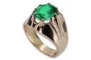 Russian Soviet rose 14k 585 gold Alexandrite Ruby Emerald Sapphire Zircon ring  vrc016