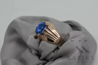 Ruská sovětská růže 14k 585 Zlatý aleksandrite Rubin Emaragd Sapphire Zircon Ring VRC016