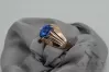 Vintage Rose pink 14k Gold 585 Saphire Ring Vintage vrc016