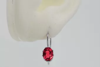 copy of Plata 925 Alejandrita Rubí Esmeralda Zafiro Aguamarina Zircón ... Pendientes VEC196S