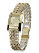 Gold men's watch Geneve ★ zlotychlopak.pl ★ Gold purity 585 333 Low Price!