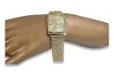 Gold men's watch Geneve ★ zlotychlopak.pl ★ Gold purity 585 333 Low Price!