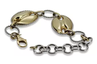 Bracelet italien jaune 14k 585 or cbt001yw