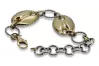 Italian yellow 14k 585 gold Fantazy bracelet cbt001yw