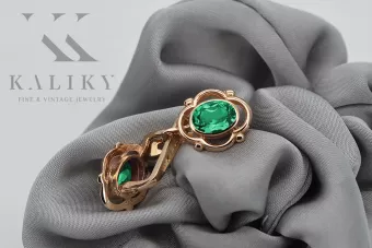 Урожай троянда рожевий 14k 585 з чорнінням, О 131678