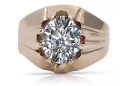 Rose soviétique russe 14k 585 or Alexandrite Ruby Emerald Sapphire Zircon ring vrc016