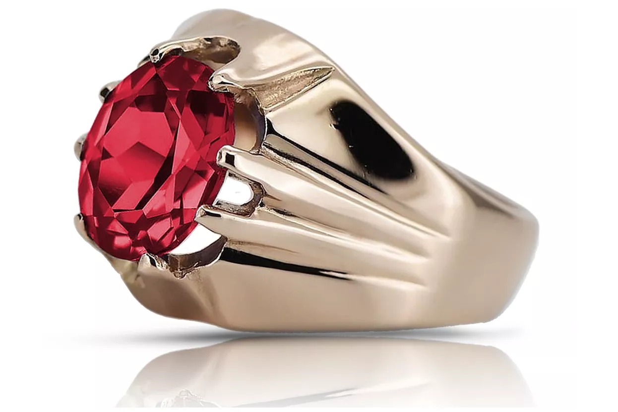 Russian Soviet rose 14k 585 gold Alexandrite Ruby Emerald Sapphire Zircon ring vrc016 Russian Soviet rose 14k 585 gold Alexandrite Ruby Emerald Sapphire Zircon ring vrc016