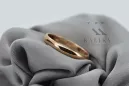 Ruso soviético rosa rosa 14k 585 oro Vintage anillo vrn007