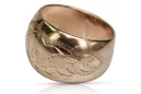Russisch Sowjet rosa 14 Karat 585 gold Vintage Ring vrn007
