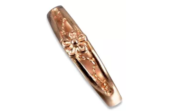 Русский Советский розовый 14к 585 золото Винтажное кольцо vrn187