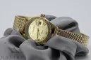 Ceas de damă de aur 14K, Geneva Quartz lw078ydg&lbw003y