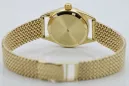 Ceas de damă de aur 14K, Geneva Quartz lw078ydg&lbw003y