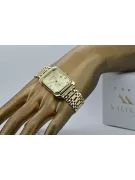 Gold men's watch Geneve ★ zlotychlopak.pl ★ Gold purity 585 333 Low Price!