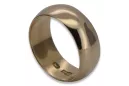 Russischer sowjetischer rosafarbener 14-karätiger 585-Gold-Vintage-Ring vrn007