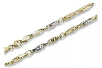 Bracelet italien en or jaune 14 carats cb062yw