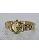 Ceas de aur bărbătesc Geneve ★ zlotychlopak.pl ★ Puritate aur 585 333 Preț mic!