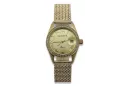 Goldene Herrenuhr Geneve ★ zlotychlopak.pl ★ Gold Reinheit 585 333 Niedriger Preis!