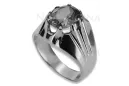 Russische sowjetische Rose 14 Karat 585 Gold Alexandrit Rubin Smaragd Saphir Zirkon Ring vrc016