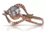Vintage rose 14k 585 gold alexandrite ruby emerald sapphire zircon ... pendant vpc001
