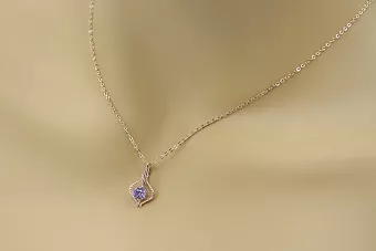 Ruská ruže sovietsky zlatý prívesok