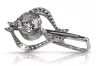Soviet silver 925 pendant with alexandrite ruby ​​sapphire emerald aquamarine zircon vpc001s
