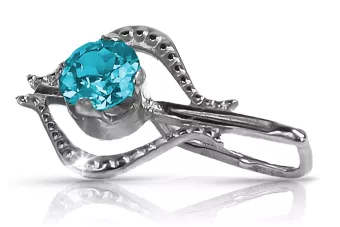 Pendentif soviétique en argent 925 avec alexandrite rubis saphir émeraude aigue-marine zircon vpc001s