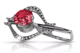 Pendentif soviétique en argent 925 avec alexandrite rubis saphir émeraude aigue-marine zircon vpc001s