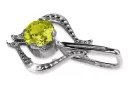 Colgante de oro soviético rosa ruso
