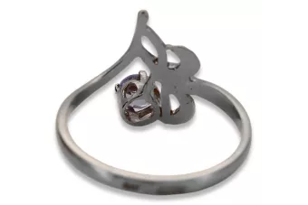 Silver Russian 925 Ring s Rubin Vrc095S vinobraní