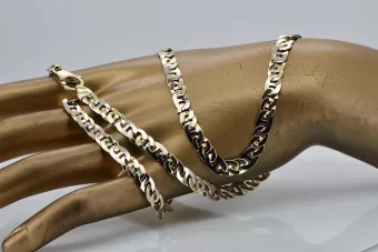 Russische Rose sowjetische Goldkette