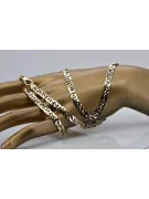 Russische Rose sowjetische Goldkette