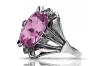 Vintage silver 925 Amethyst ring vrc015s Vintage