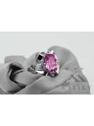 Ruso soviético rosa 14k 585 oro Alexandrite Ruby Esmeralda zafiro anillo Zircon vrc014