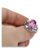 Russe rose soviétique 14k 585 or Alexandrite Ruby Emerald Sapphire Zircon ring vrc014